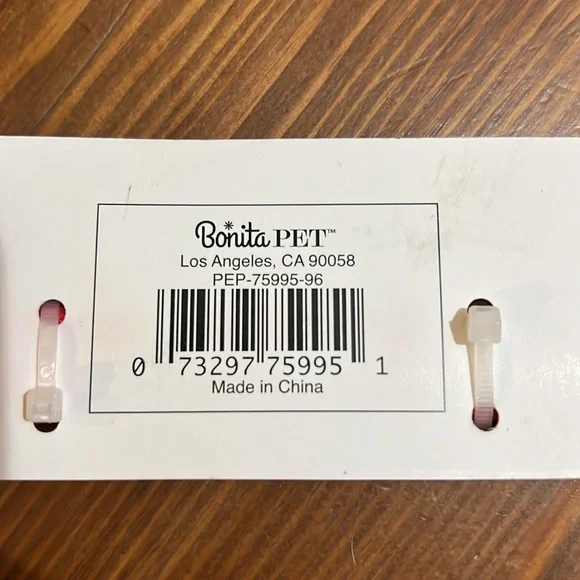 Bonita Pet Small Dog Collar Red - Picture 4 of 4